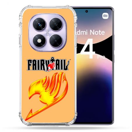 Coque Renforcée Transparente Pour Xiaomi Redmi Note 14 PRO 4G Fairy Tail