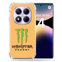 Coque Renforcée Transparente Pour Xiaomi Redmi Note 14 PRO 4G Monster Energy