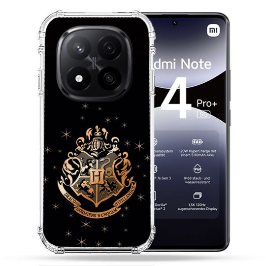 Coque Renforcée Pour Xiaomi Redmi Note 14 PRO PLUS 5G Harry Potter Poudlard