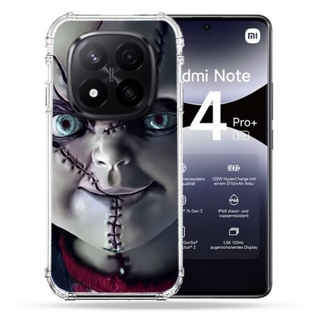 Coque Renforcée Pour Xiaomi Redmi Note 14 PRO PLUS 5G Horreur Chucky Cicatrice