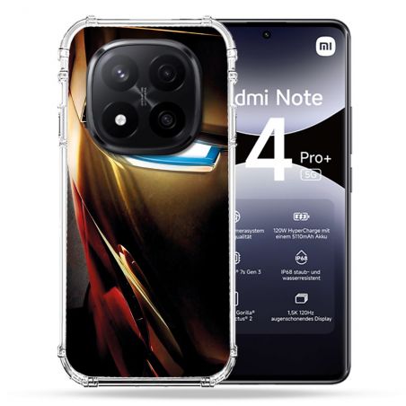 Coque Renforcée Pour Xiaomi Redmi Note 14 PRO PLUS 5G Iron Man Casque
