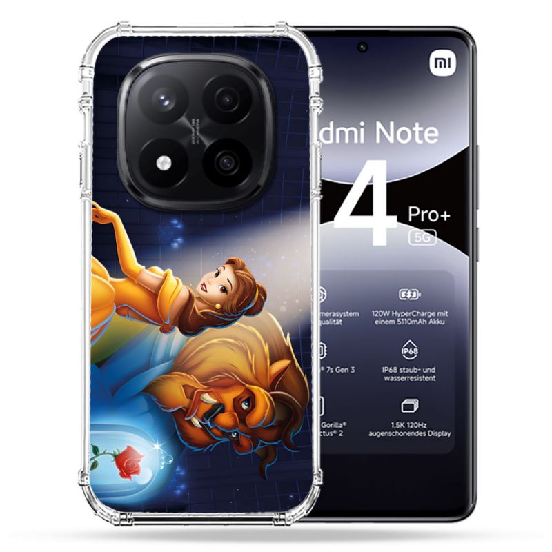 Coque Renforcée Pour Xiaomi Redmi Note 14 PRO PLUS 5G La Belle et La Bête