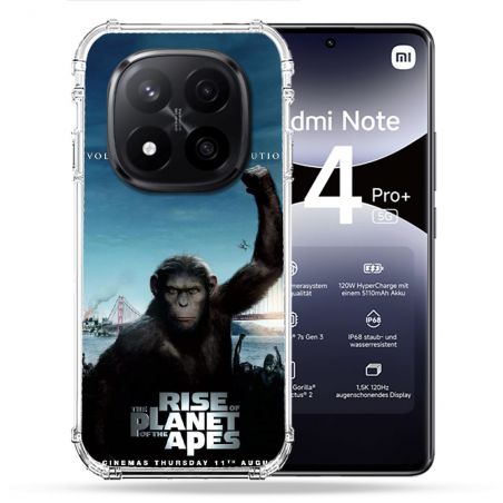 Coque Renforcée Pour Xiaomi Redmi Note 14 PRO PLUS 5G La Planete Des Singes
