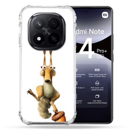 Coque Renforcée Pour Xiaomi Redmi Note 14 PRO PLUS 5G L'âge de Glace Scratch Suspendu