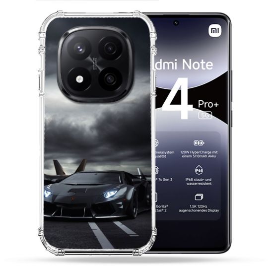Coque Renforcée Pour Xiaomi Redmi Note 14 PRO PLUS 5G Lamborghini Avion
