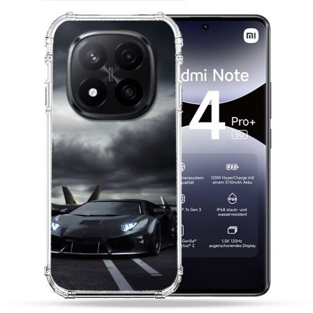 Coque Renforcée Pour Xiaomi Redmi Note 14 PRO PLUS 5G Lamborghini Avion