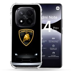 Coque Renforcée Pour Xiaomi Redmi Note 14 PRO PLUS 5G Lamborghini Noir