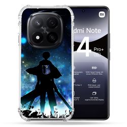 Coque Renforcée Pour Xiaomi Redmi Note 14 PRO PLUS 5G Manga Attaque Titans Levi