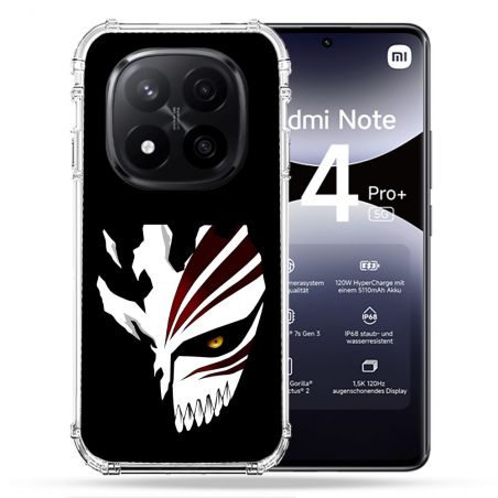 Coque Renforcée Pour Xiaomi Redmi Note 14 PRO PLUS 5G Manga Bleach Masque