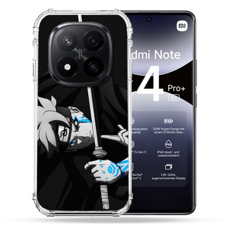 Coque Renforcée Pour Xiaomi Redmi Note 14 PRO PLUS 5G Manga Boruto Epée