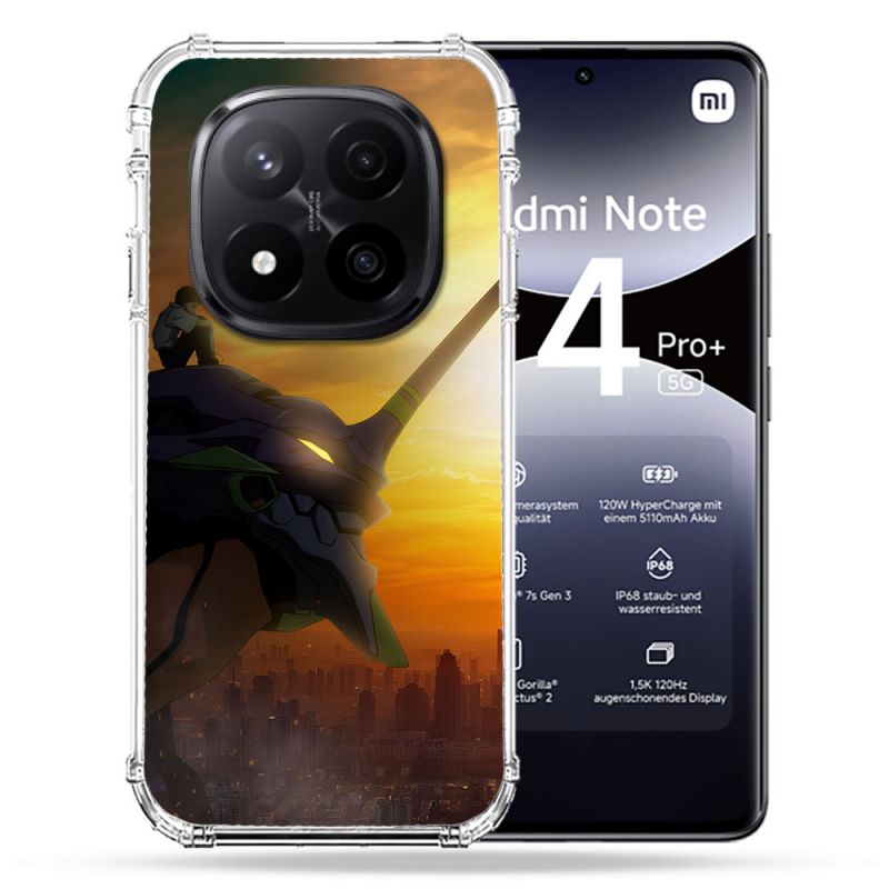 Coque Renforcée Pour Xiaomi Redmi Note 14 PRO PLUS 5G Manga Evangelion
