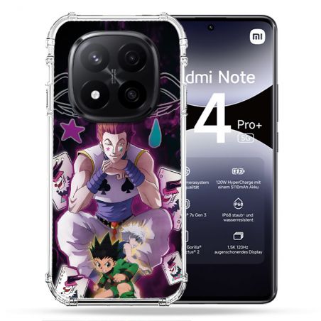 Coque Renforcée Pour Xiaomi Redmi Note 14 PRO PLUS 5G Manga Hunter X Hunter Hisoka