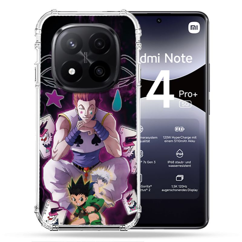 Coque Renforcée Pour Xiaomi Redmi Note 14 PRO PLUS 5G Manga Hunter X Hunter Hisoka