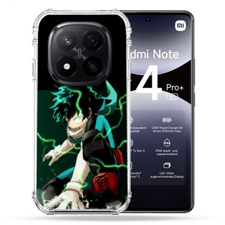 Coque Renforcée Pour Xiaomi Redmi Note 14 PRO PLUS 5G Manga My Hero Academia Deku