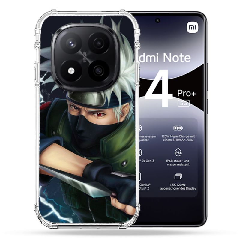 Coque Renforcée Pour Xiaomi Redmi Note 14 PRO PLUS 5G Manga Naruto Kakashi