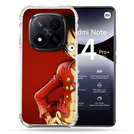 Coque Renforcée Pour Xiaomi Redmi Note 14 PRO PLUS 5G Manga One Piece Luffy