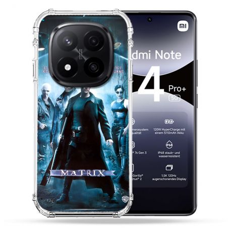 Coque Renforcée Pour Xiaomi Redmi Note 14 PRO PLUS 5G Matrix Affiche