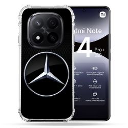 Coque Renforcée Pour Xiaomi Redmi Note 14 PRO PLUS 5G Mercedes Carbone
