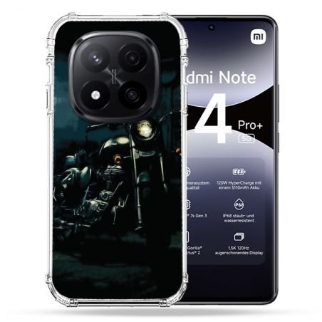 Coque Renforcée Pour Xiaomi Redmi Note 14 PRO PLUS 5G Moto Harley Vintage