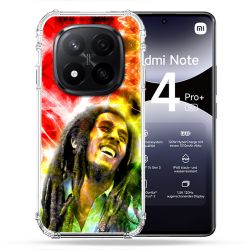 Coque Renforcée Pour Xiaomi Redmi Note 14 PRO PLUS 5G Musique Bob Marley Color