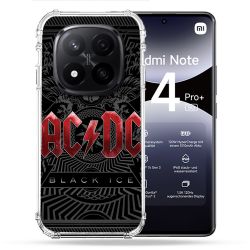 Coque Renforcée Pour Xiaomi Redmi Note 14 PRO PLUS 5G Musique Rock ACDC Rouge