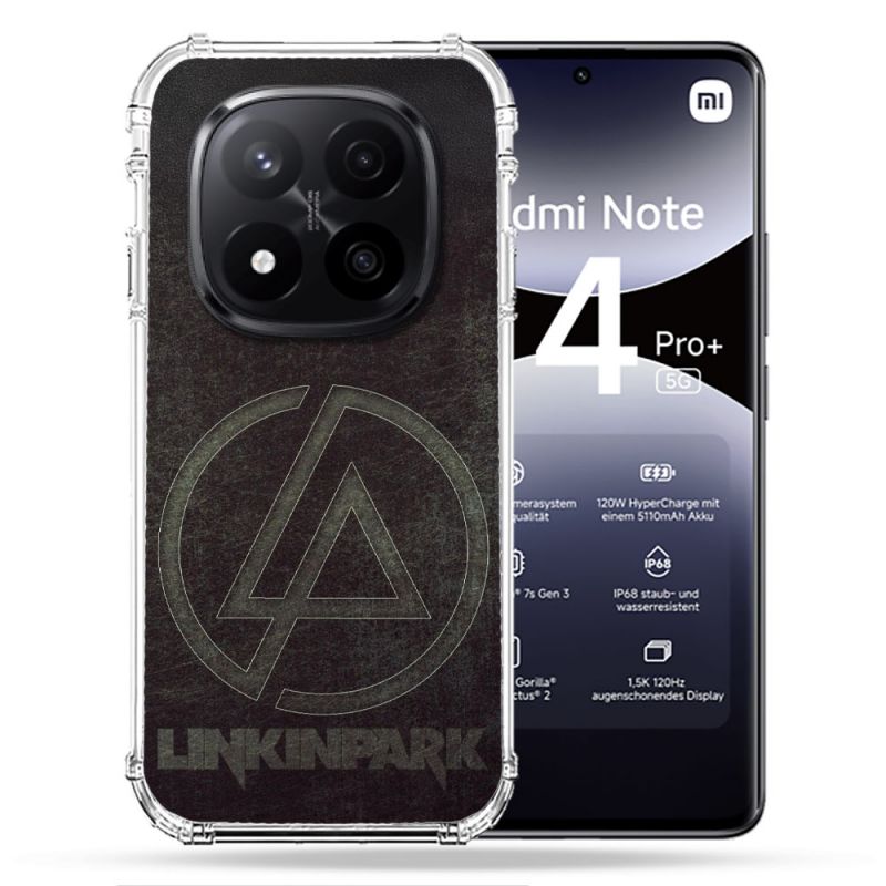 Coque Renforcée Pour Xiaomi Redmi Note 14 PRO PLUS 5G Musique Rock Linkin Park
