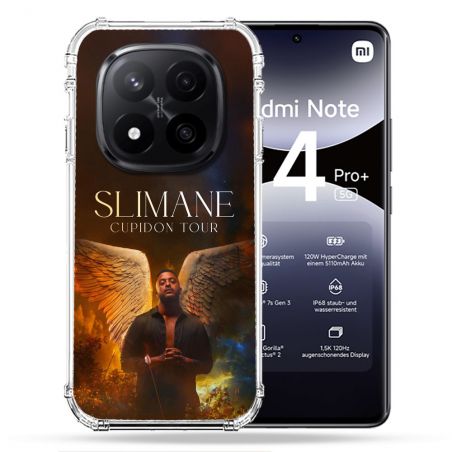 Coque Renforcée Pour Xiaomi Redmi Note 14 PRO PLUS 5G Musique Slimane Ange