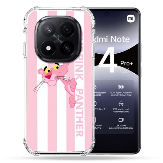 Coque Renforcée Pour Xiaomi Redmi Note 14 PRO PLUS 5G Panthere Rose