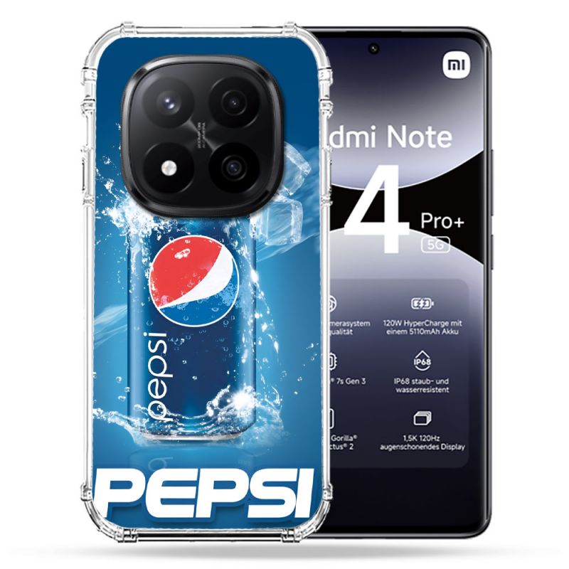 Coque Renforcée Pour Xiaomi Redmi Note 14 PRO PLUS 5G Pepsi