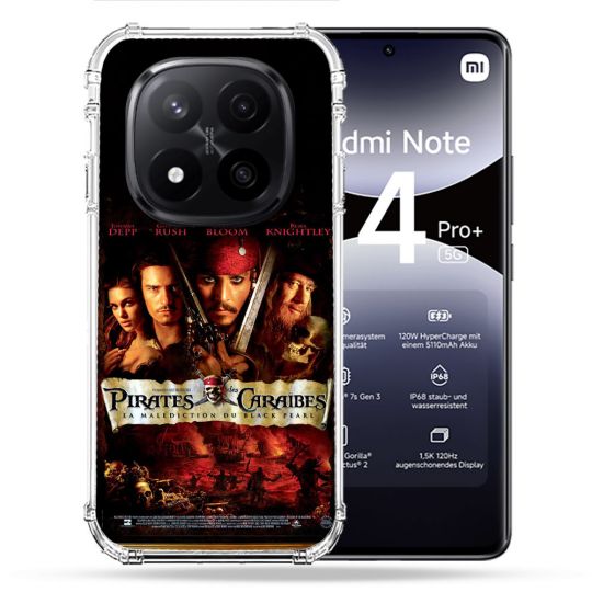 Coque Renforcée Pour Xiaomi Redmi Note 14 PRO PLUS 5G Pirate Des Caraibes