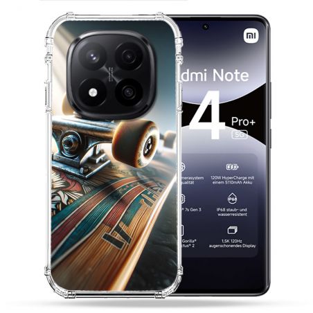 Coque Renforcée Pour Xiaomi Redmi Note 14 PRO PLUS 5G Planche Skate