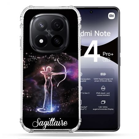 Coque Renforcée Pour Xiaomi Redmi Note 14 PRO PLUS 5G Signe Zodiaque 2 Sagittaire