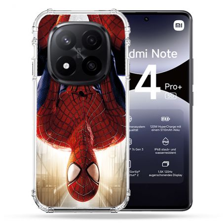 Coque Renforcée Pour Xiaomi Redmi Note 14 PRO PLUS 5G Spiderman Invers