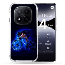 Coque Renforcée Pour Xiaomi Redmi Note 14 PRO PLUS 5G Sport Cyclisme Bleu