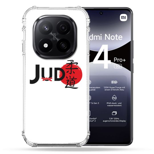 Coque Renforcée Pour Xiaomi Redmi Note 14 PRO PLUS 5G Sport Judo Logo