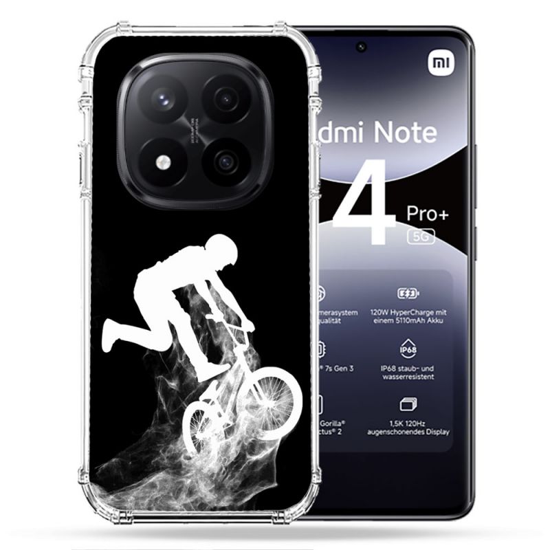 Coque Renforcée Pour Xiaomi Redmi Note 14 PRO PLUS 5G Sport VTT Noir