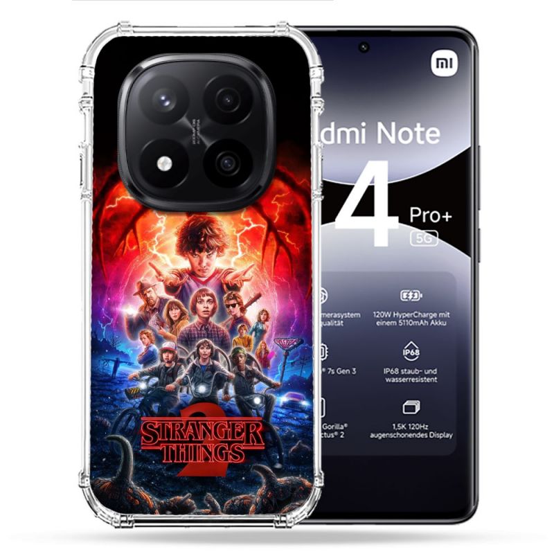 Coque Renforcée Pour Xiaomi Redmi Note 14 PRO PLUS 5G Stanger Things Affiche 2