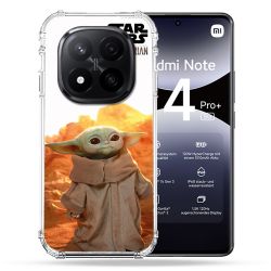Coque Renforcée Pour Xiaomi Redmi Note 14 PRO PLUS 5G Star Wars - Yoda bebe soleil