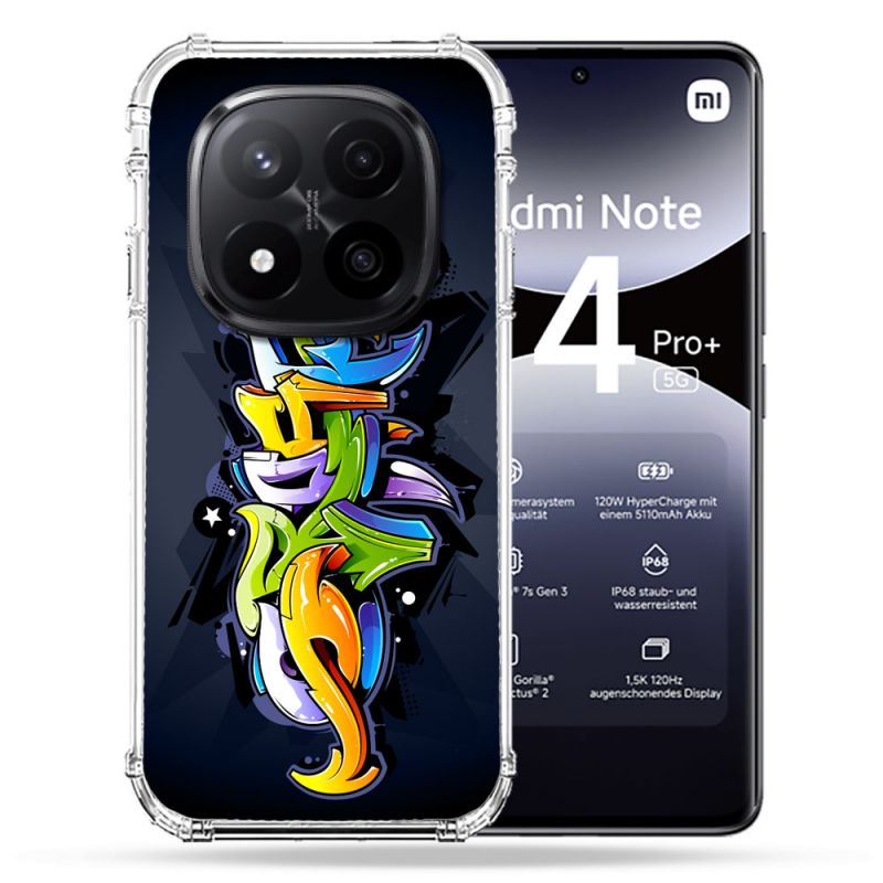 Coque Renforcée Pour Xiaomi Redmi Note 14 PRO PLUS 5G Street Art Graffiti