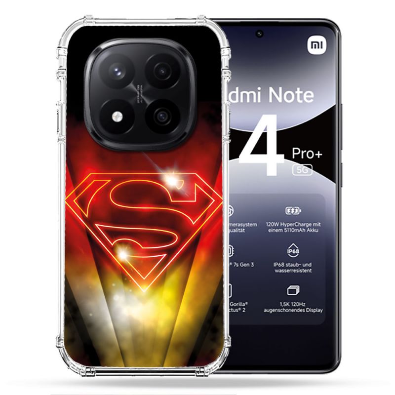Coque Renforcée Pour Xiaomi Redmi Note 14 PRO PLUS 5G Superman Logo