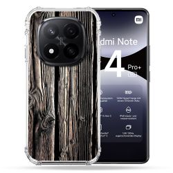 Coque Renforcée Pour Xiaomi Redmi Note 14 PRO PLUS 5G Texture Bois