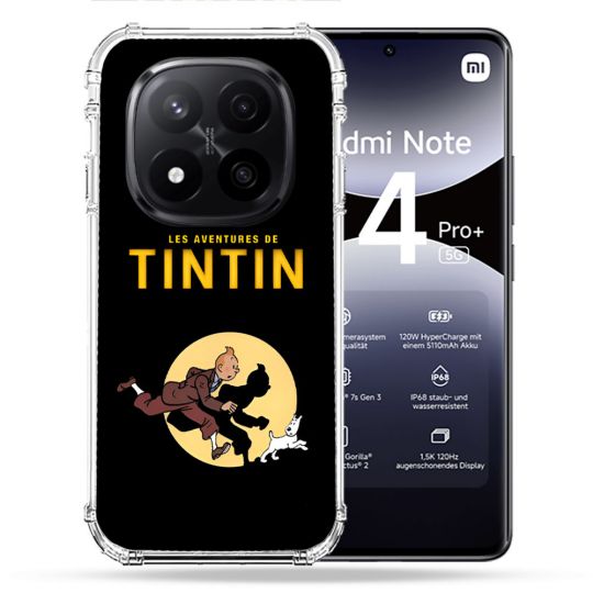 Coque Renforcée Pour Xiaomi Redmi Note 14 PRO PLUS 5G Tintin Classique
