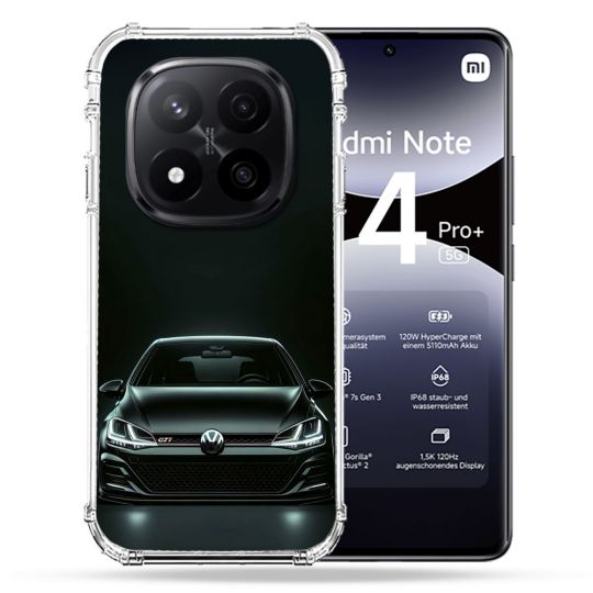 Coque Renforcée Pour Xiaomi Redmi Note 14 PRO PLUS 5G Volkwagen Golf GTI