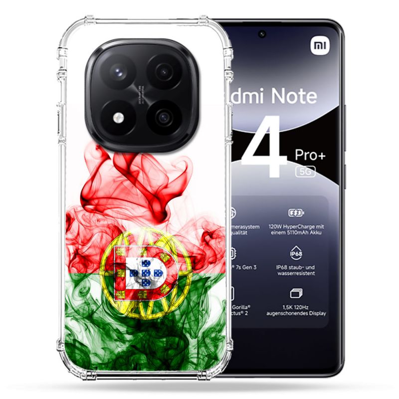 Coque Renforcée Pour Xiaomi Redmi Note 14 PRO PLUS 5G Voyage Portugal Flamme