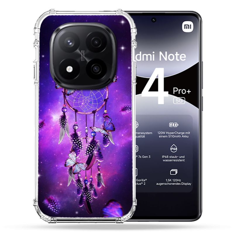 Coque Renforcée Pour Xiaomi Redmi Note 14 PRO PLUS 5G Zen Attrape Reve Papillon
