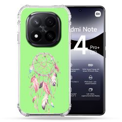 Coque Renforcée Transparente Pour Xiaomi Redmi Note 14 PRO PLUS 5G Attrape Reve Rose
