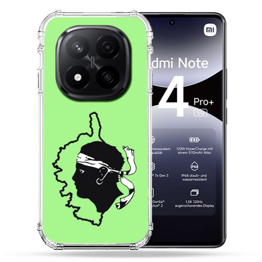 Coque Renforcée Transparente Pour Xiaomi Redmi Note 14 PRO PLUS 5G Corse