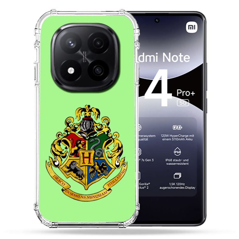 Coque Renforcée Transparente Pour Xiaomi Redmi Note 14 PRO PLUS 5G Harry Potter Poudlard