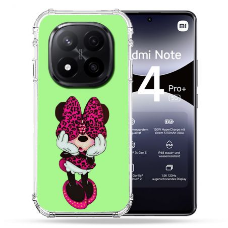 Coque Renforcée Transparente Pour Xiaomi Redmi Note 14 PRO PLUS 5G Minnie