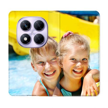 Housse Cuir Portefeuille Personnalisée Pour Xiaomi Redmi Note 14 PRO 4G